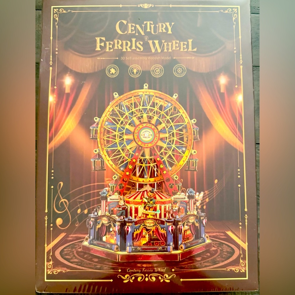 Century Ferris Wheel wooden model
